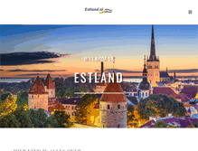 Tablet Screenshot of estland.nl